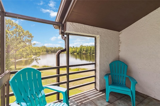 4570 Tower Pine Rd Ge, Unit Ge, Orlando, FL 32839 - balcony featuring a water view