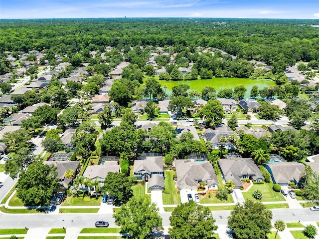 716 Timberwilde Ave, Winter Springs, FL 32708 - aerial view of residential area featuring a heavily wooded area