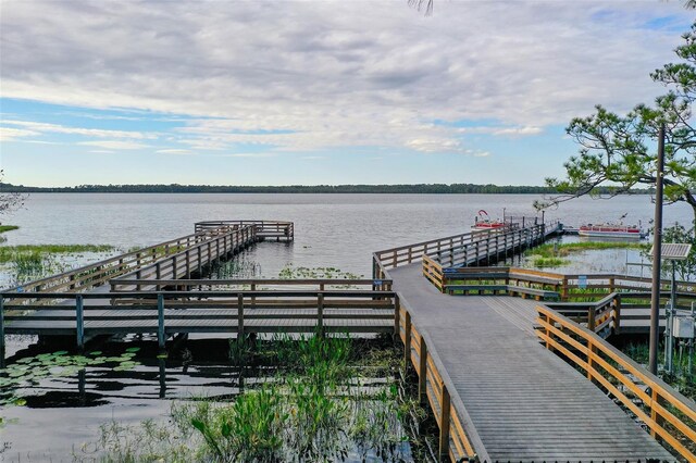 6905 Beargrass Rd, Harmony, FL 34773 - dock with a water view