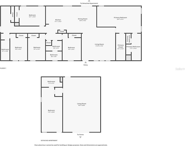 4361 Albritton Rd, Saint Cloud, FL 34772 - view of property floor plan