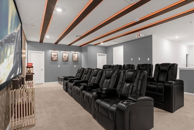 2525 Shanti Dr, Kissimmee, FL 34746 - cinema featuring light colored carpet and recessed lighting