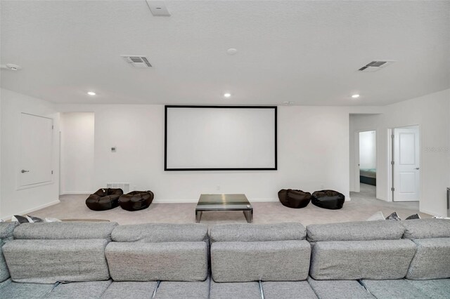 2525 Shanti Dr, Kissimmee, FL 34746 - home theater room with light carpet and recessed lighting