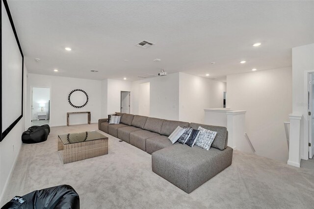 2525 Shanti Dr, Kissimmee, FL 34746 - carpeted living room with recessed lighting