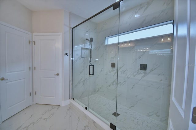 2673 Calistoga Ave, Kissimmee, FL 34741 - bathroom with marble finish floors and a marble finish shower