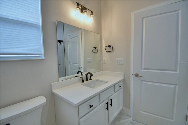 2673 Calistoga Ave, Kissimmee, FL 34741 - bathroom featuring vanity and marble finish flooring
