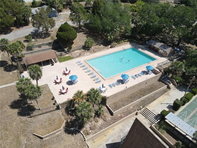 10301 US Highway 27 Unit 94B, Clermont, FL 34711 - aerial view of a pool
