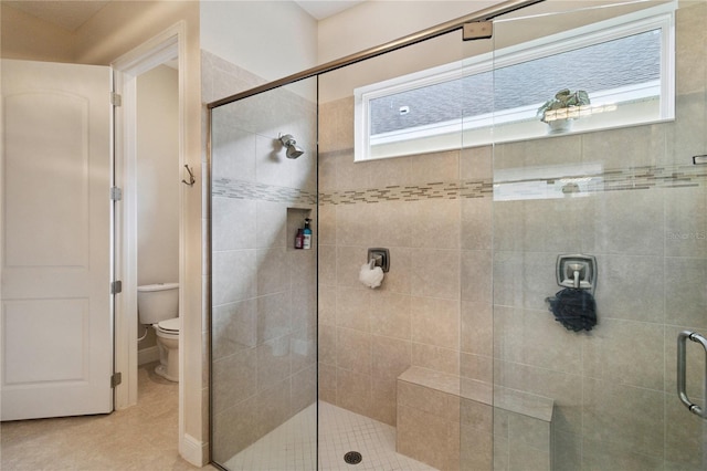 2772 Southland St, Saint Cloud, FL 34772 - bathroom featuring toilet and a shower stall
