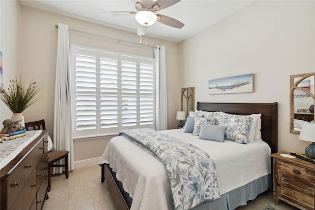 2772 Southland St, Saint Cloud, FL 34772 - bedroom with baseboards and ceiling fan