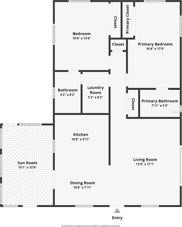 1101 Oregon Ave, Saint Cloud, FL 34769 - view of floor plan / room layout