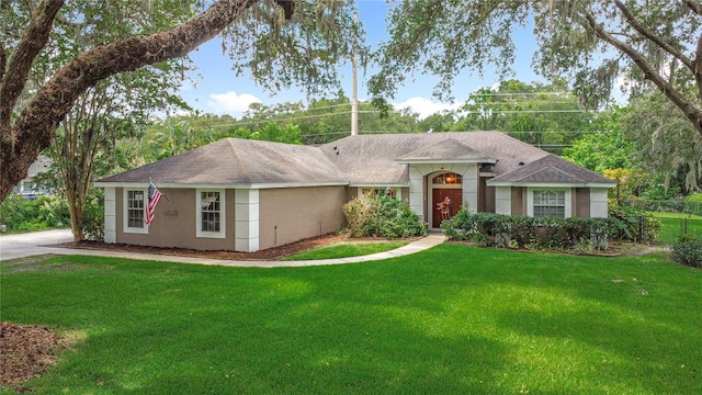 3158 Forest Breeze Way, Saint Cloud, FL 34771 - ranch-style home featuring stucco siding and roof with shingles