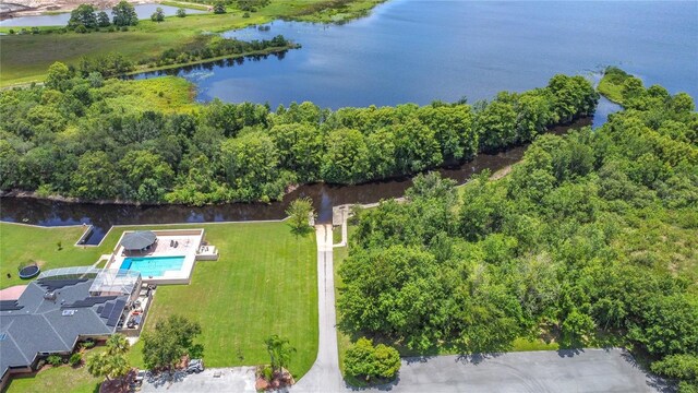 3158 Forest Breeze Way, Saint Cloud, FL 34771 - drone / aerial view of a large body of water and a pool