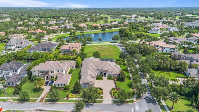 9905 Lanai View Ct, Windermere, FL 34786 - aerial view of residential area with a nearby body of water