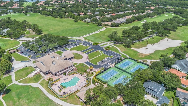 9905 Lanai View Ct, Windermere, FL 34786 - view of property location featuring a pool area and a golf course