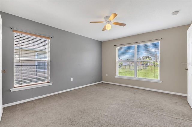 107 Whitehall Way, Kissimmee, FL 34758 - carpeted spare room with a ceiling fan and a smoke detector