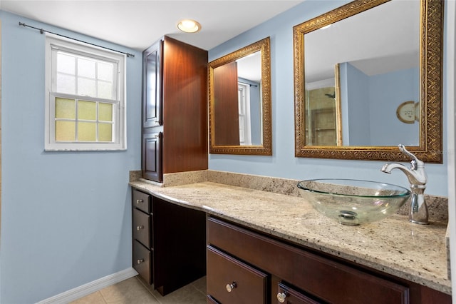 878 Elgin Dr, Winter Springs, FL 32708 - bathroom featuring vanity and tile patterned floors