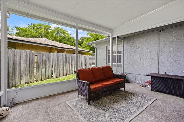 878 Elgin Dr, Winter Springs, FL 32708 - sunroom / solarium featuring outdoor lounge area