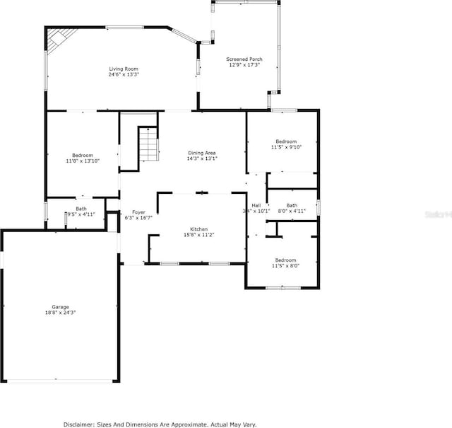 878 Elgin Dr, Winter Springs, FL 32708 - view of property floor plan