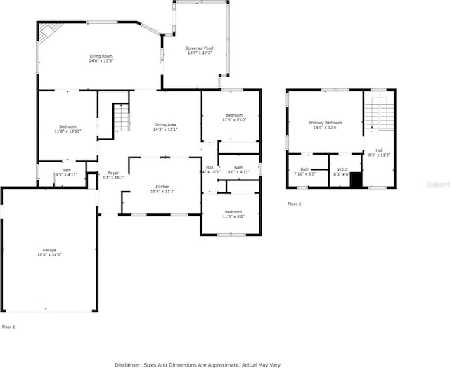 878 Elgin Dr, Winter Springs, FL 32708 - view of floor plan / room layout