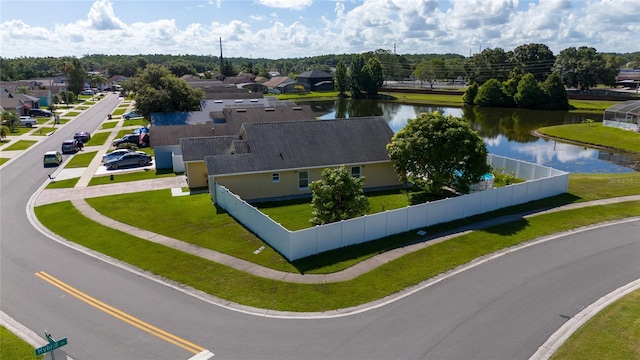 5100 Violet Ln, Kissimmee, FL 34758 - aerial view of residential area with a nearby body of water