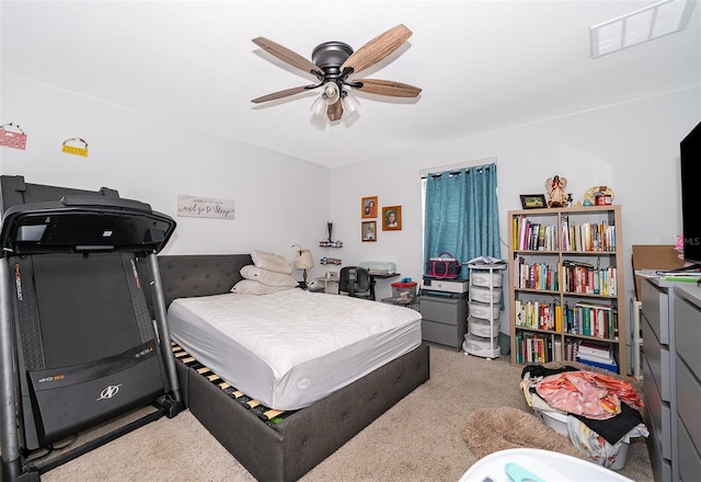 1959 Cricket Cradle Dr, Kissimmee, FL 34746 - carpeted bedroom with a ceiling fan