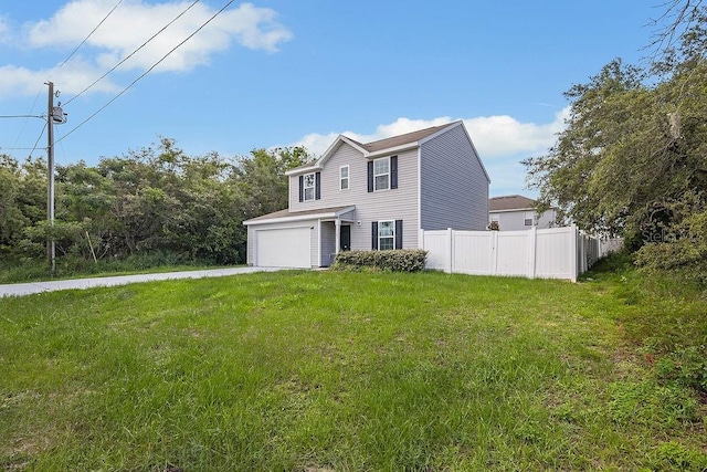 303 Anchovie Ct, Poinciana, FL 34759 - view of front of house featuring an attached garage and driveway
