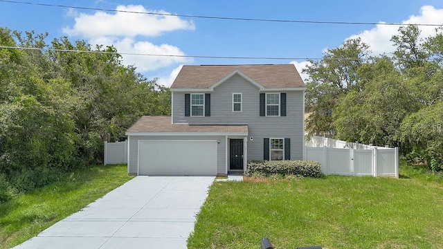 303 Anchovie Ct, Poinciana, FL 34759 - colonial-style house featuring concrete driveway and a garage