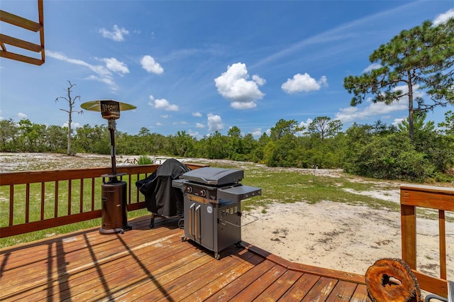 2576 R E Byrd Rd, Frostproof, FL 33843 - deck with area for grilling