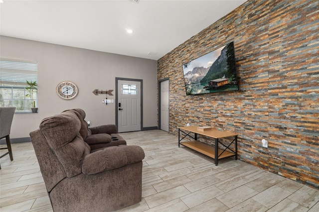 2576 R E Byrd Rd, Frostproof, FL 33843 - living area featuring healthy amount of natural light and light wood-type flooring