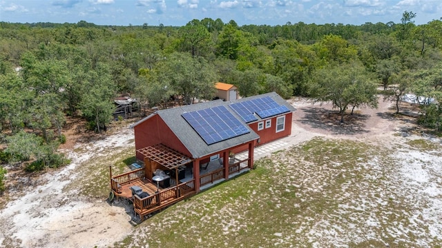 2576 R E Byrd Rd, Frostproof, FL 33843 - drone / aerial view of a forest