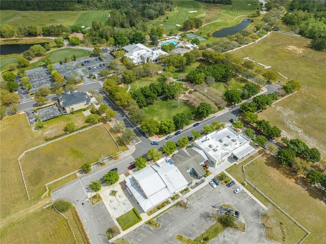 7413 Bent Tree Loop, Saint Cloud, FL 34771 - aerial view of property's location with a large body of water and a golf course