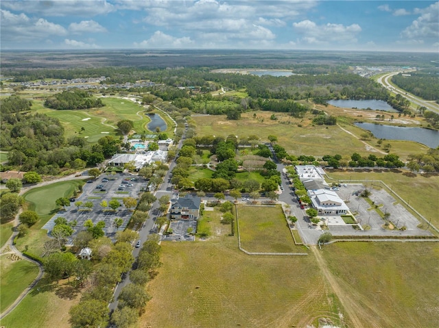 7413 Bent Tree Loop, Saint Cloud, FL 34771 - aerial view of property's location with a nearby body of water and a golf club