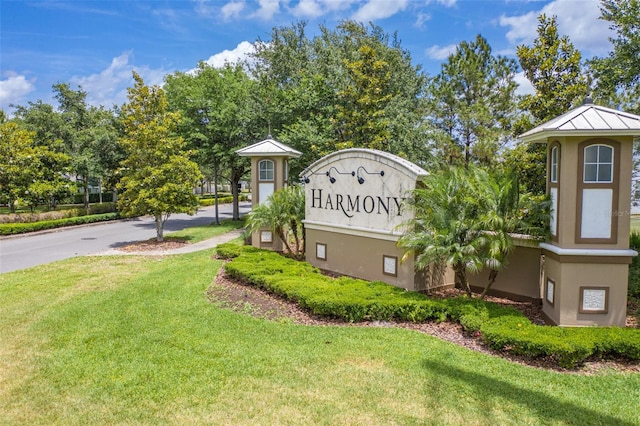 7413 Bent Tree Loop, Saint Cloud, FL 34771 - community sign with a yard