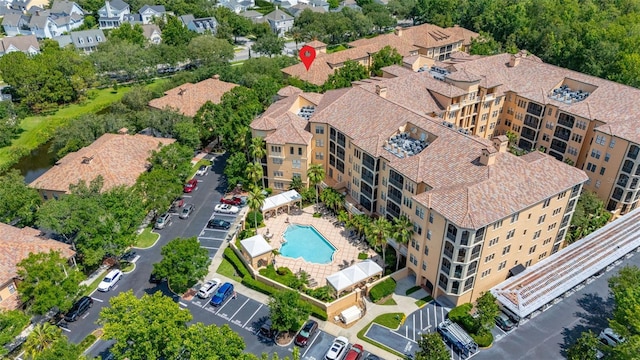 502 Mirasol Cir Unit 103, Kissimmee, FL 34747 - bird's eye view of a pool area