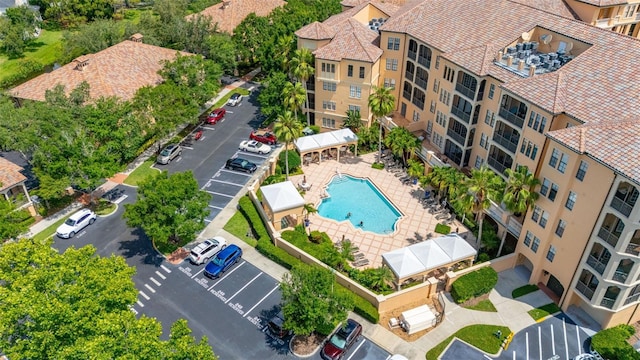502 Mirasol Cir Unit 103, Kissimmee, FL 34747 - aerial view of a pool area