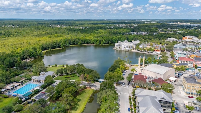 502 Mirasol Cir Unit 103, Kissimmee, FL 34747 - bird's eye view of a large body of water and a forest