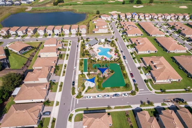 1173 Trappers Trail Loop, Champions Gate, FL 33896 - aerial overview of property's location featuring a nearby body of water and nearby suburban area