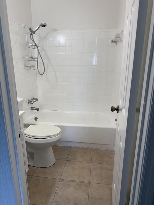 5449 NW 2nd St, Ocala, FL 34482 - full bathroom featuring tile patterned floors,  shower combination, and vanity