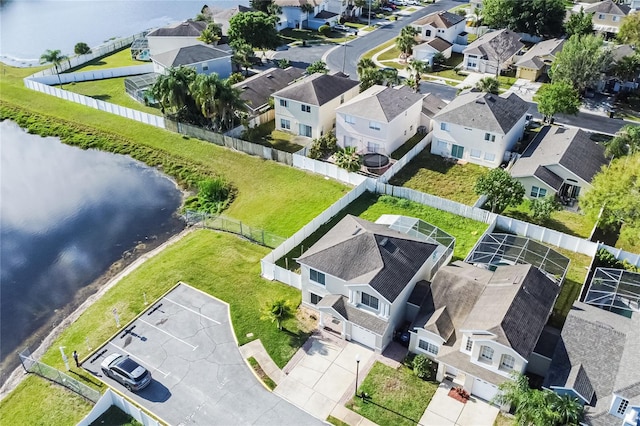 1101 Sandestin Way, Orlando, FL 32824 - aerial perspective of suburban area featuring a nearby body of water