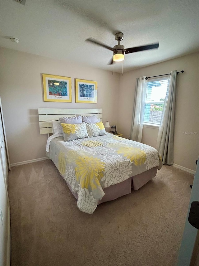 2862 Grasmere View Pkwy, Kissimmee, FL 34746 - bedroom featuring carpet and a ceiling fan