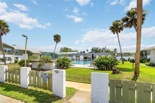 840 Center Ave Unit 80, Daytona Beach, FL 32117 - view of home's community with a residential view and a swimming pool