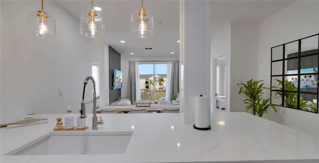 8103 Coconut Palm Way Unit 203, Kissimmee, FL 34747 - interior space with recessed lighting