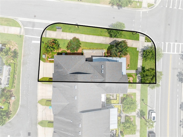 9121 Laureate Blvd, Orlando, FL 32827 - aerial view of property's location with property parcel outlined