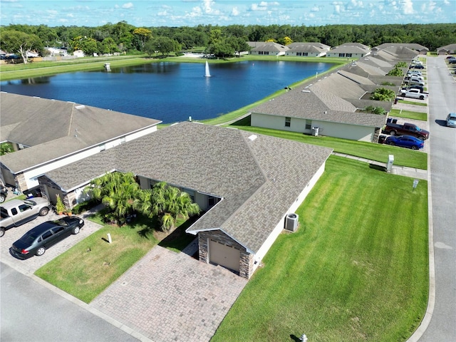 1749 Christina Lee Ln, Saint Cloud, FL 34769 - aerial perspective of suburban area featuring a large body of water