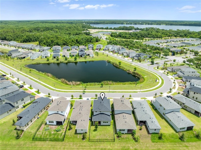 3204 Oxbow Ct, Saint Cloud, FL 34773 - aerial view of residential area featuring a large body of water