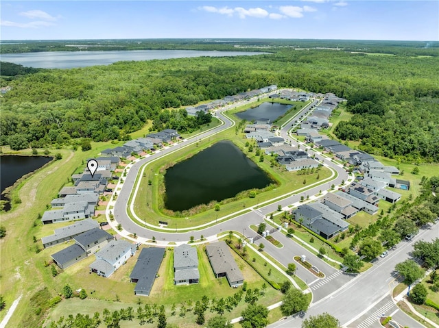 3204 Oxbow Ct, Saint Cloud, FL 34773 - bird's eye view of a forest and a nearby body of water
