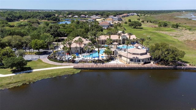 1950 Windward Oaks Ct, Kissimmee, FL 34746 - bird's eye view of a large body of water and a pool