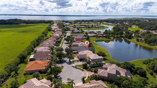1950 Windward Oaks Ct, Kissimmee, FL 34746 - aerial view of residential area with a nearby body of water