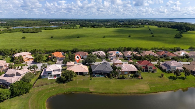 1950 Windward Oaks Ct, Kissimmee, FL 34746 - aerial view of residential area with a nearby body of water