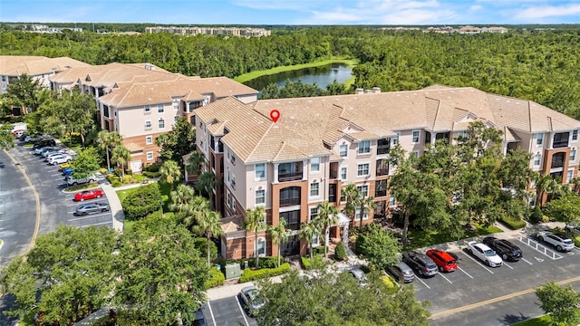 1351 Venezia Ct Unit 201, Davenport, FL 33896 - aerial view of a forest and a large body of water