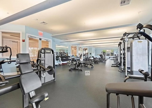 1351 Venezia Ct Unit 201, Davenport, FL 33896 - workout area featuring healthy amount of natural light